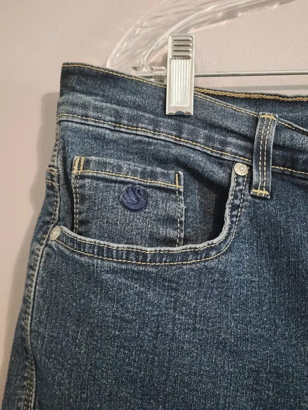 Gloria Vanderbilt Amanda Slimming Effect Jean Shorts Size 20W